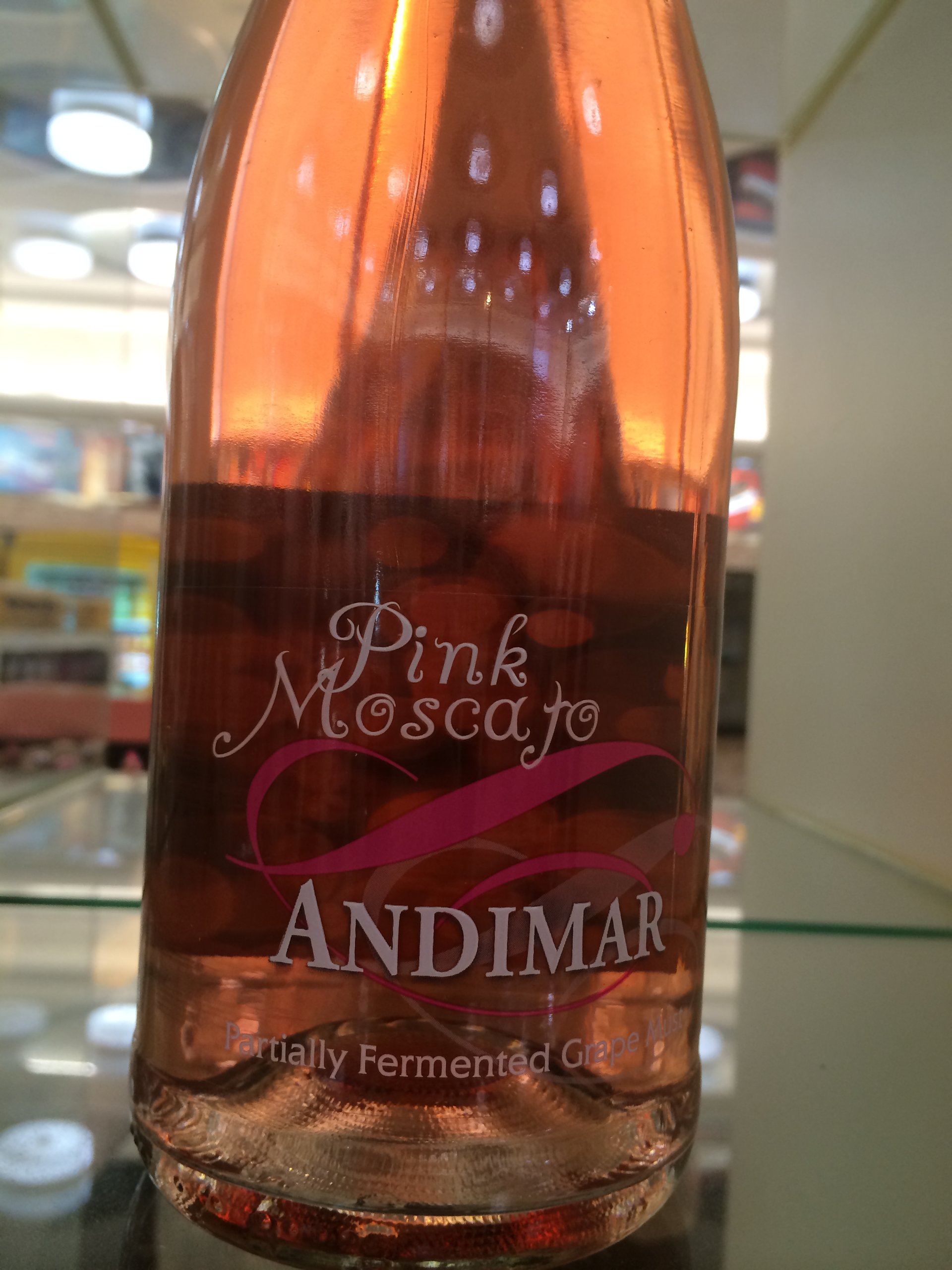 爱之湾桃红莫斯卡托甜气泡酒Andimar Pink Moscato Sparkling