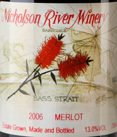 尼克森河梅洛干红Nicholson River Merlot