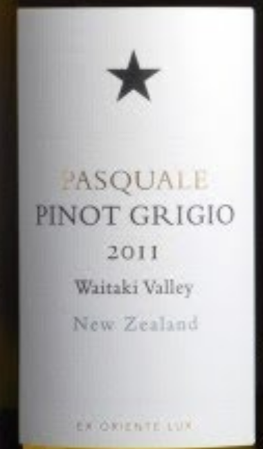 帕斯奎尔灰皮诺（Pinot Grigio）干白Pasquale Pinot Grigio