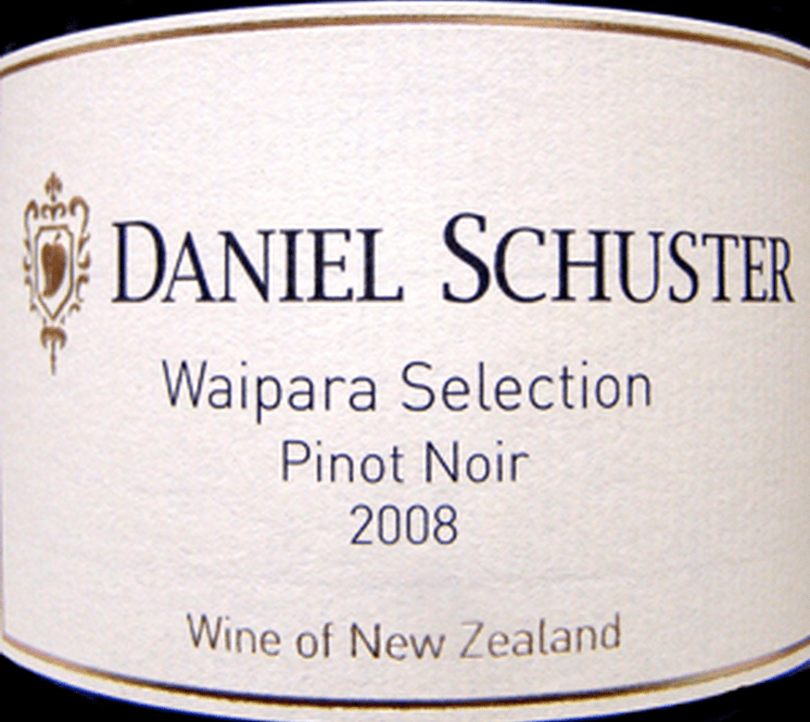 丹尼尔舒斯特黑皮诺干红Daniel Schuster Pinot Noir