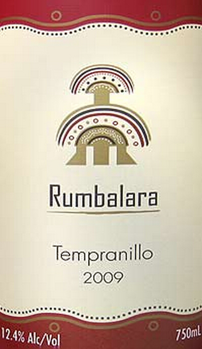 鲁巴拉拉丹魄干红Rumbalara Tempranillo