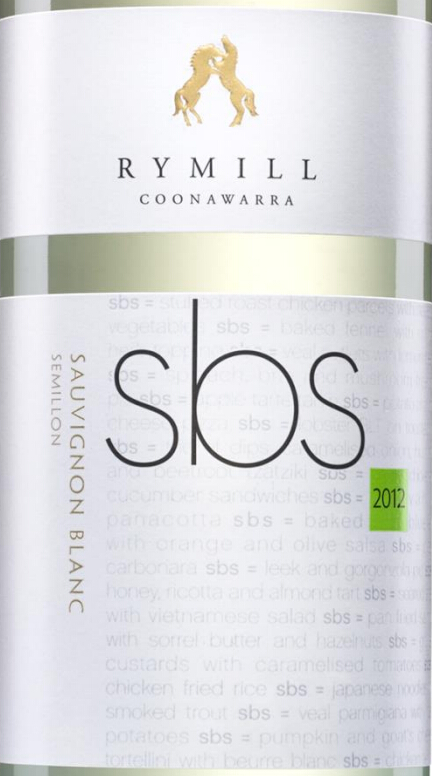 骏马SBS长相思赛美蓉干白Rymill SBS Sauvignon Blanc - Semillon