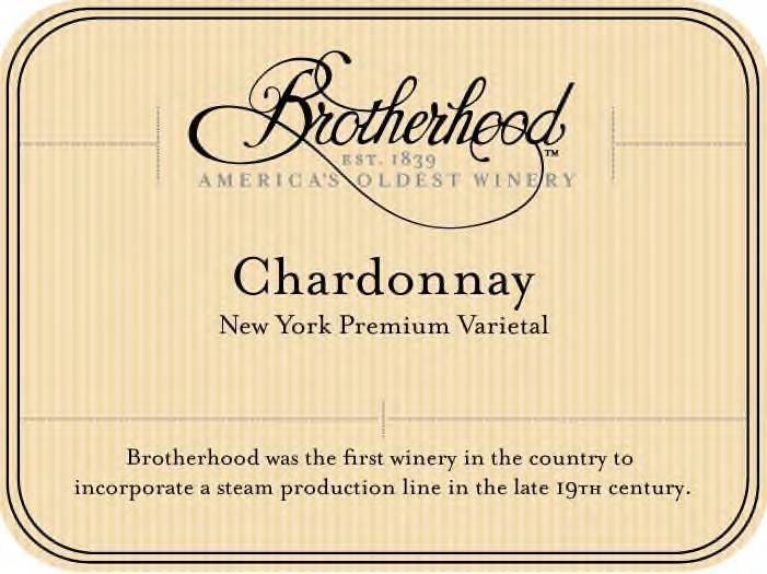 兄弟会霞多丽干白Brotherhood Winery Chardonnay