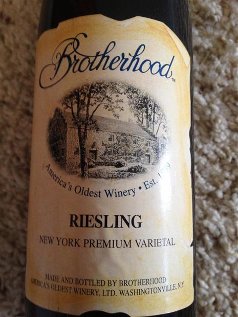 Brotherhood Riesling New York