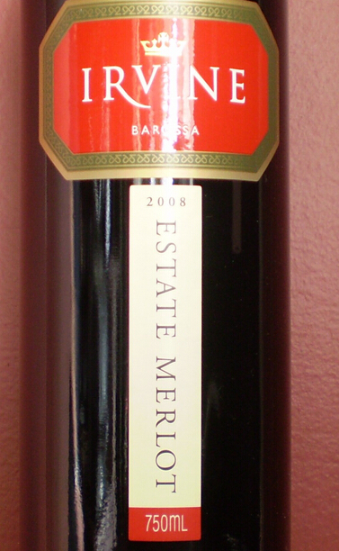 欧文酒庄庄园梅洛干红葡萄酒Irvine ESTATE Merlot