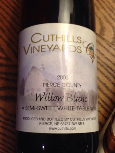 卡西尔垂柳干白Cuthills Vineyards WIllow Blanc