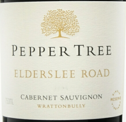 黑椒树路线珍藏赤霞珠干红Pepper Tree Elderslee Road Reserve Cabernet Sauvignon