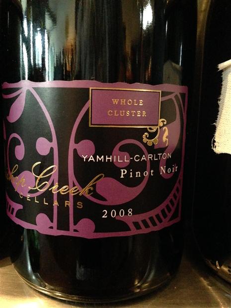 教皇溪整串黑皮诺珍藏干红Bishop Creek Cellars Whole Cluster Reserve Pinot Noir Yamhill-Carlton District