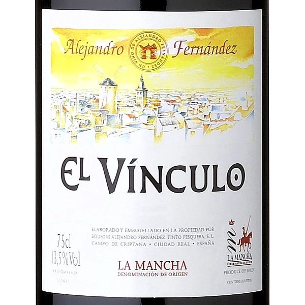 费南德兹莺歌园陈酿干红Alejandro Fernandez El Vinculo Crianza