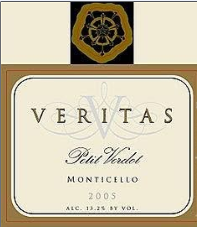 维利塔斯味而多干红Veritas Petit Verdot