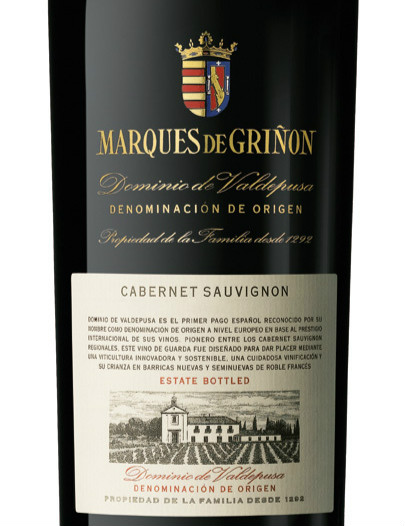 marques de grinon estate bottled cabernet sauvignon (dominio de valdepusa)