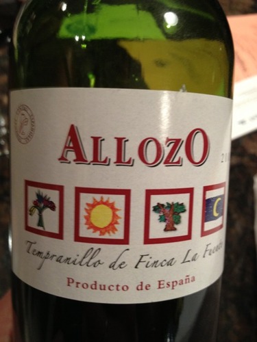 阿亚索富安帝园丹魄干红Bodegas Centro Espanolas Allozo Tempranillo de Finca la Fuente