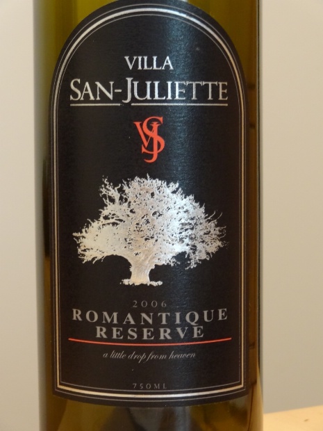 圣朱莉特罗曼蒂克珍藏混酿干红Villa San Juliette Romantique Reserve Red Blend