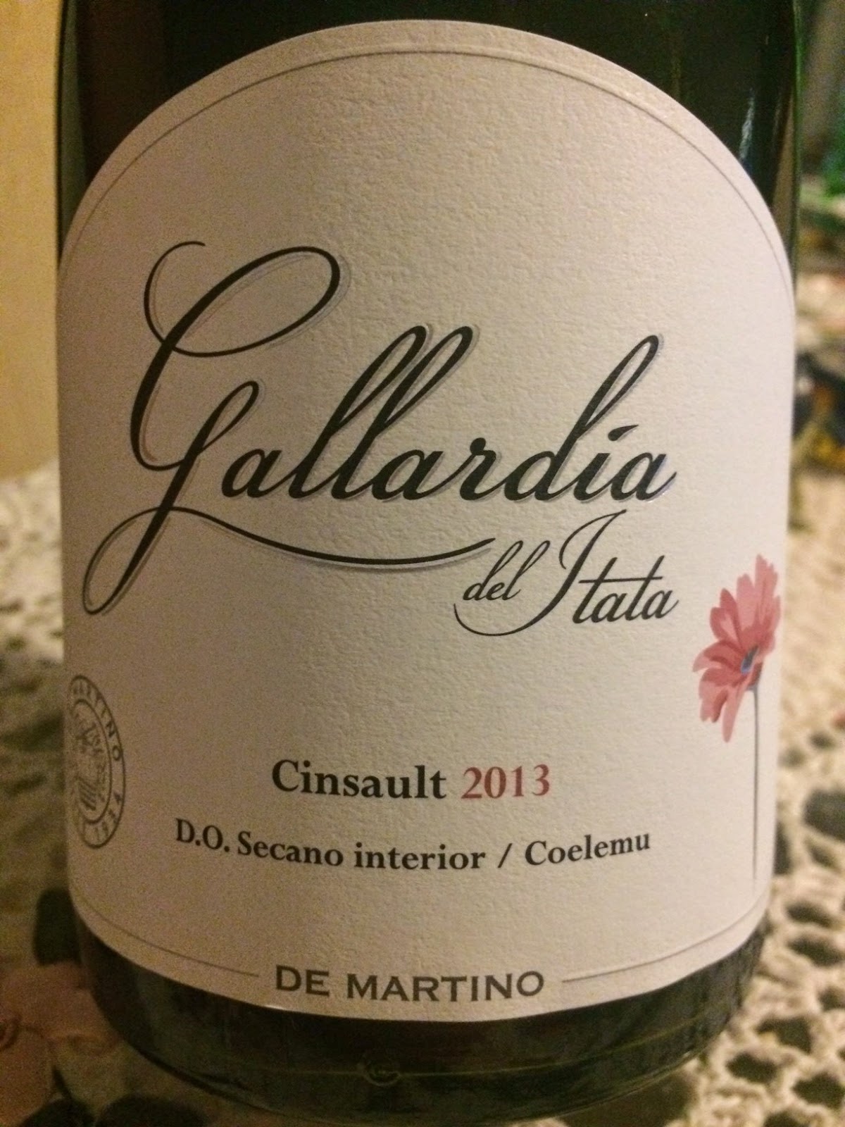 德马丁诺格拉迪神索干红De Martino Gallardia Del Itata Cinsault