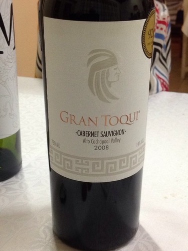 托奇格兰赤霞珠干红Casas del Toqui Gran Toqui Cabernet Sauvignon