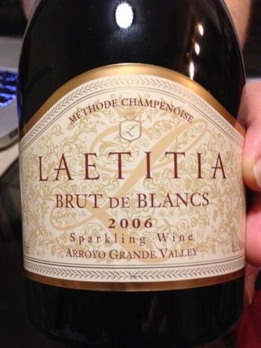 霁霞白起泡酒Laetitia Brut de Blancs