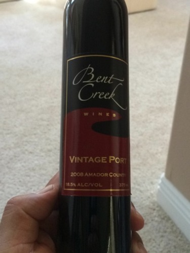 本特溪阿马多尔县年份波特风格加强酒Bent Creek Winery Amador County Vintage Port