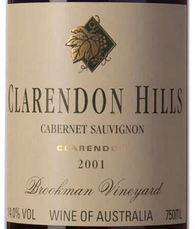 克拉伦敦山布鲁克蒙园赤霞珠干红Clarendon Hills Brookman Vineyard Cabernet Sauvignon