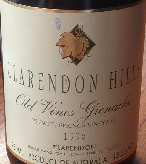 克拉伦敦山布卢伊特泉园老藤歌海娜干红Clarendon Hills Blewitt Springs Vineyard Old Vine Grenache