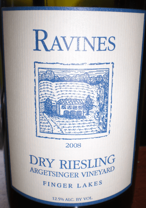 拉维内斯阿格心阁园雷司令干白Ravines Finger Lakes Dry Argetsinger Vineyard Riesling