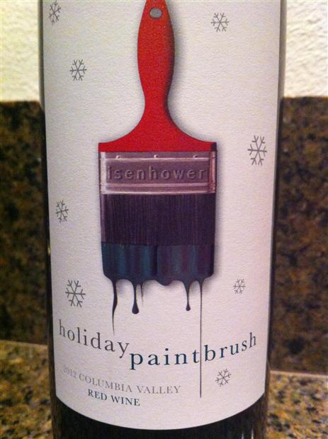 艾森豪尔假日干红Isenhower Cellars Holiday Paintbrush Red Wine