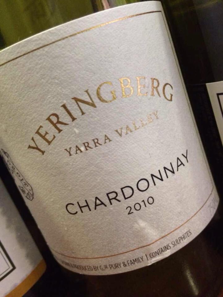 雅伦堡霞多丽干白Yeringberg Chardonnay