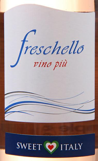 弗莱斯凯罗半甜桃红Freschello Vino Piu Sweet Italy