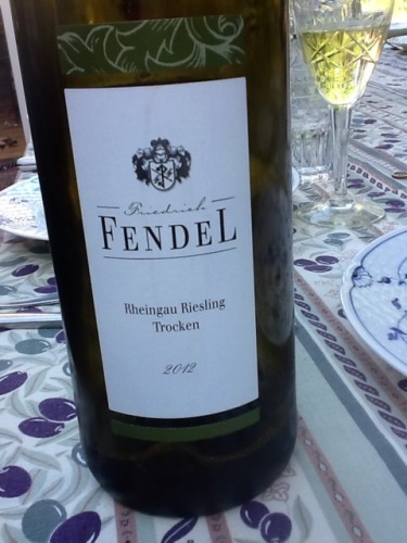 芬德雷司令干白Friedrich Fendel Rheingau Riesling Trocken