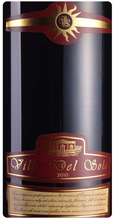 佩里诺酒庄维拉干红VILLA DEL SOLE Rosso