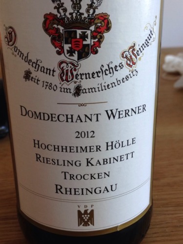 孔斯特艺术家珍藏雷司令白葡萄酒Künstler Hochheimer Hölle Riesling Kabinett trocken 