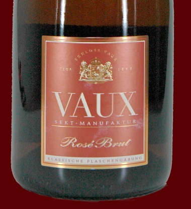 沃斯气泡玫瑰红葡萄酒 Sektmanufaktur Schloss Vaux AG Rosé Sekt brut