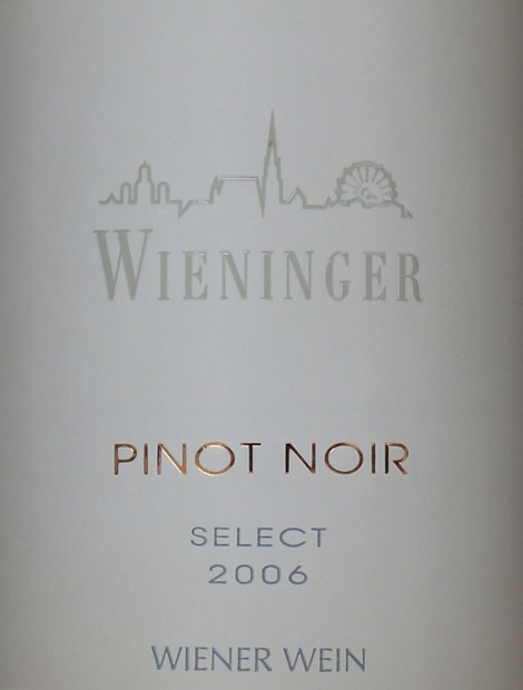 威宁格酒庄精选黑皮诺干红Wieninger Pinot Noir Select