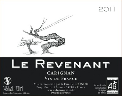 Domaine La Rouviole Vin de France Cuvée Le Revenant