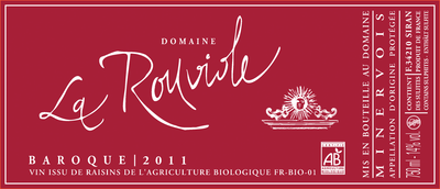 Domaine La Rouviole Minervois Cuvée BAROQUE