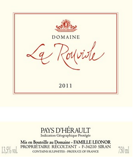 Domaine La Rouviole Vin de pays de l’Hérault 