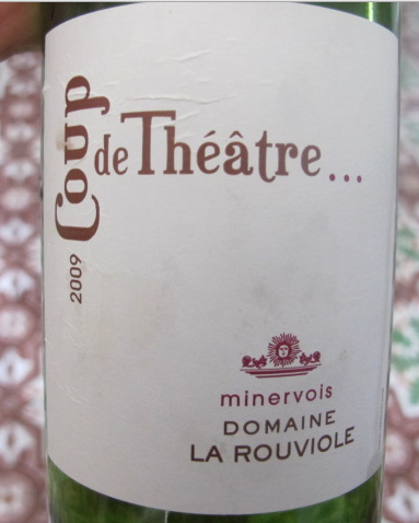 Domaine La Rouviole COUP DE THEATRE