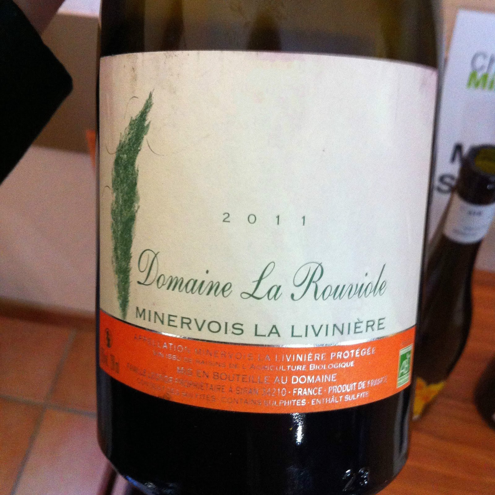 Domaine de La Rouviole Minervois La Livinière