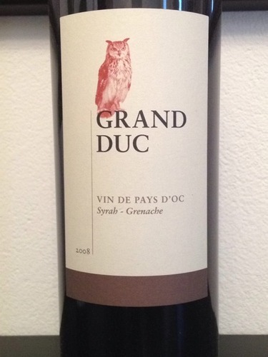 猫鹰西拉歌海娜干红GRAND DUC Syrah-Grenache