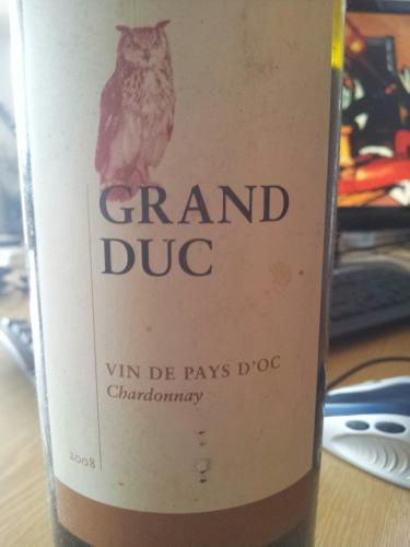 猫鹰霞多丽干白GRAND DUC Chardonnay