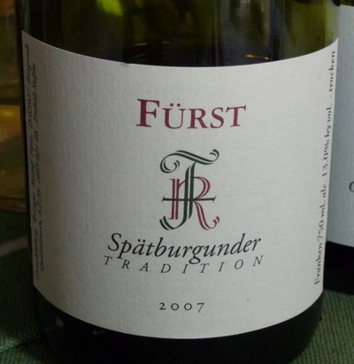 Furst Spatburgunder Tradition