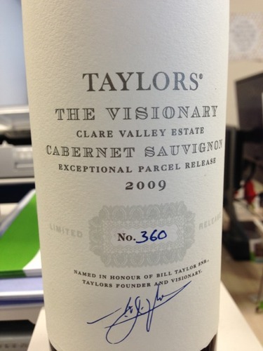 泰来斯’远见者’赤霞珠干红Taylors The Visionary Cabernet Sauvignon