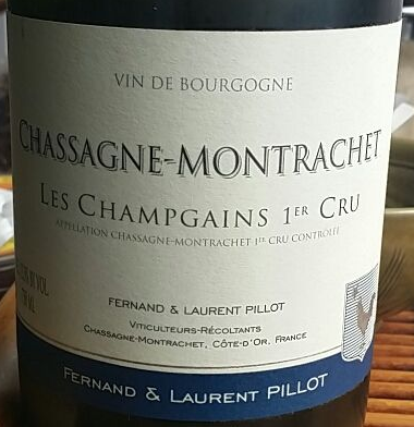 Fernand & Laurent Pillot Chassagne-Montrachet les champgains 1er cru