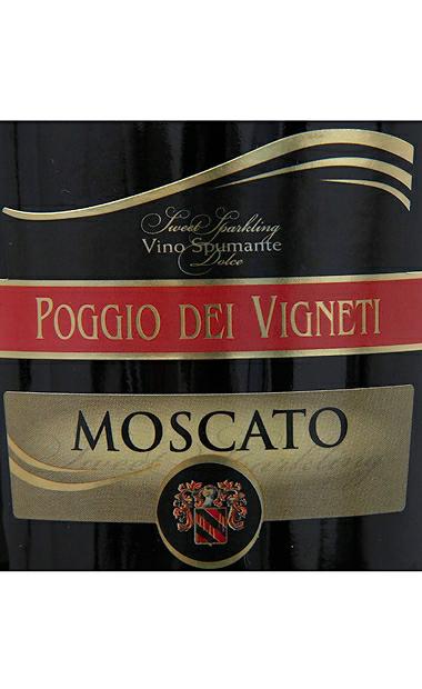 奔极莫氏卡多甜起泡Poggio Del Vigneti Moscato