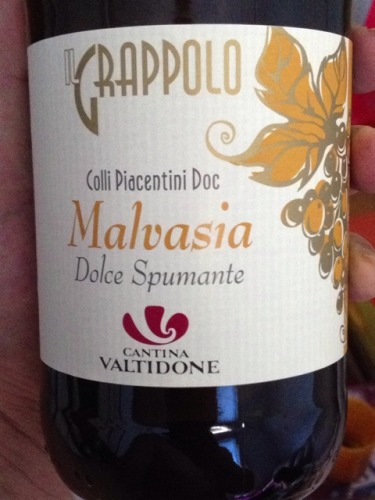 米兰之花甜起泡Grappolo Colli Piacentini Malvasia