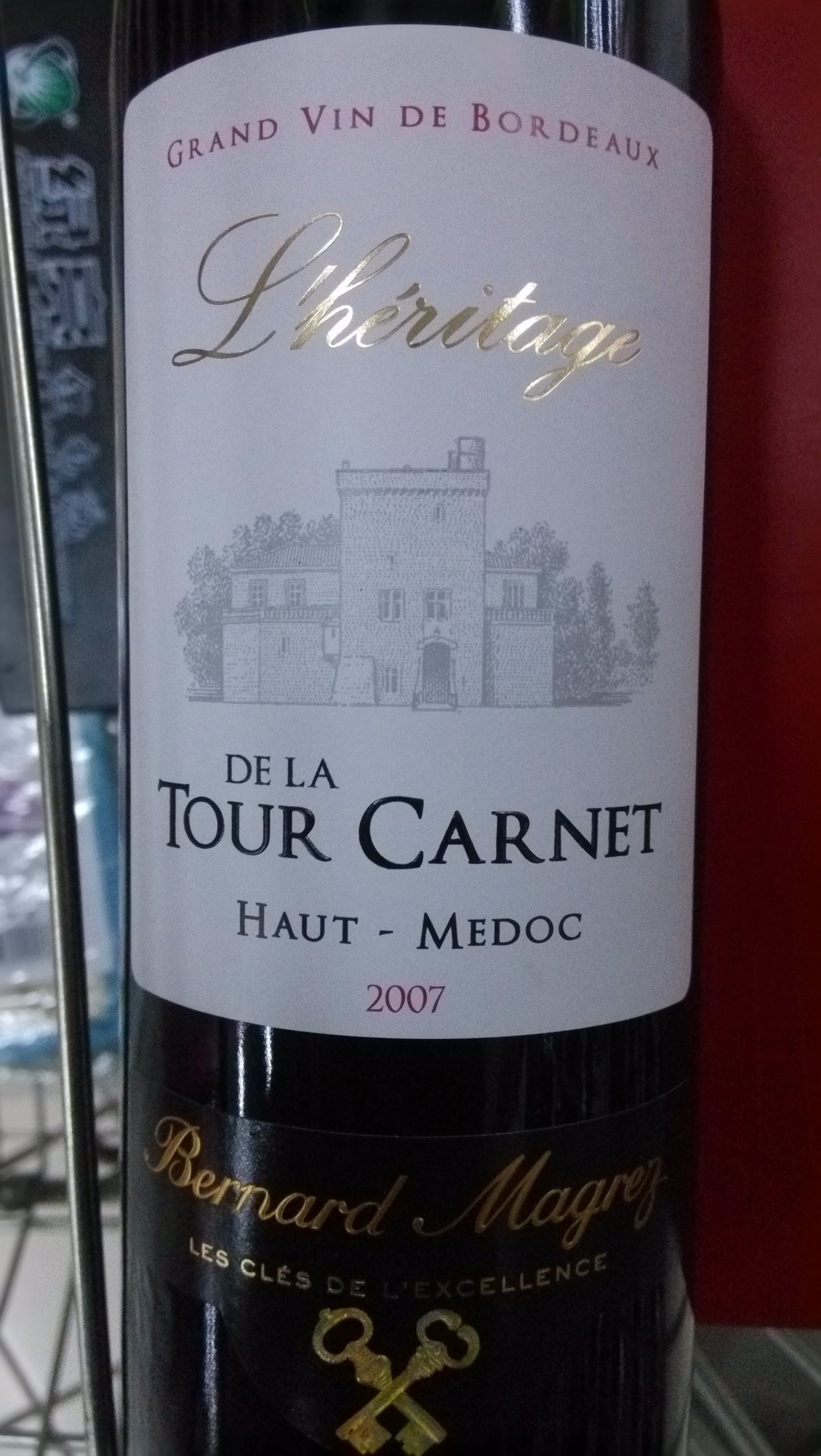 拉图嘉利传承干红 L'Heritage De La Tour Carnet Medoc