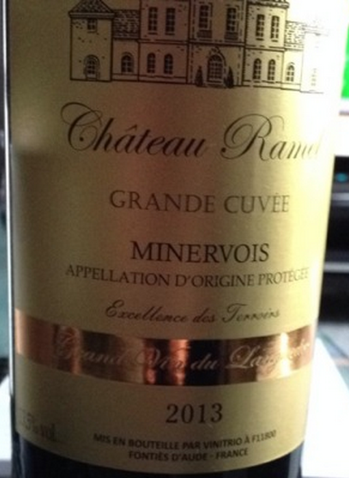 拉梅尔酒庄西拉歌海娜干红Chateau Ramel  Minervois Excellence Des Terroirs Grande Cuvée