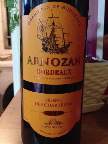 龙船酒庄波尔多干红Arnozan Bordeaux Réserve Des Chartrons