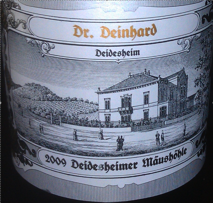 邓肯博士晚收雷司令干白Dr. Deinhard Deidesheimer Maushohle Riesling Spatlese