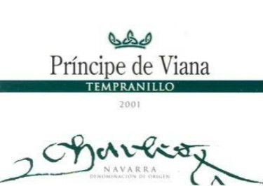 比亚纳王子丹魄干红Bodegas Principe De Viana Tempranillo