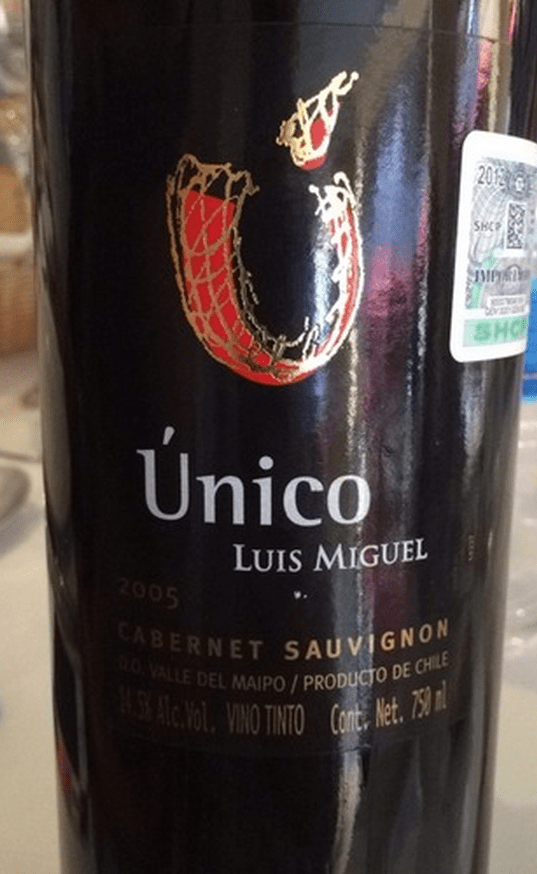 Ventisquero Luis Miguel Unico  Cabernet Sauvignon